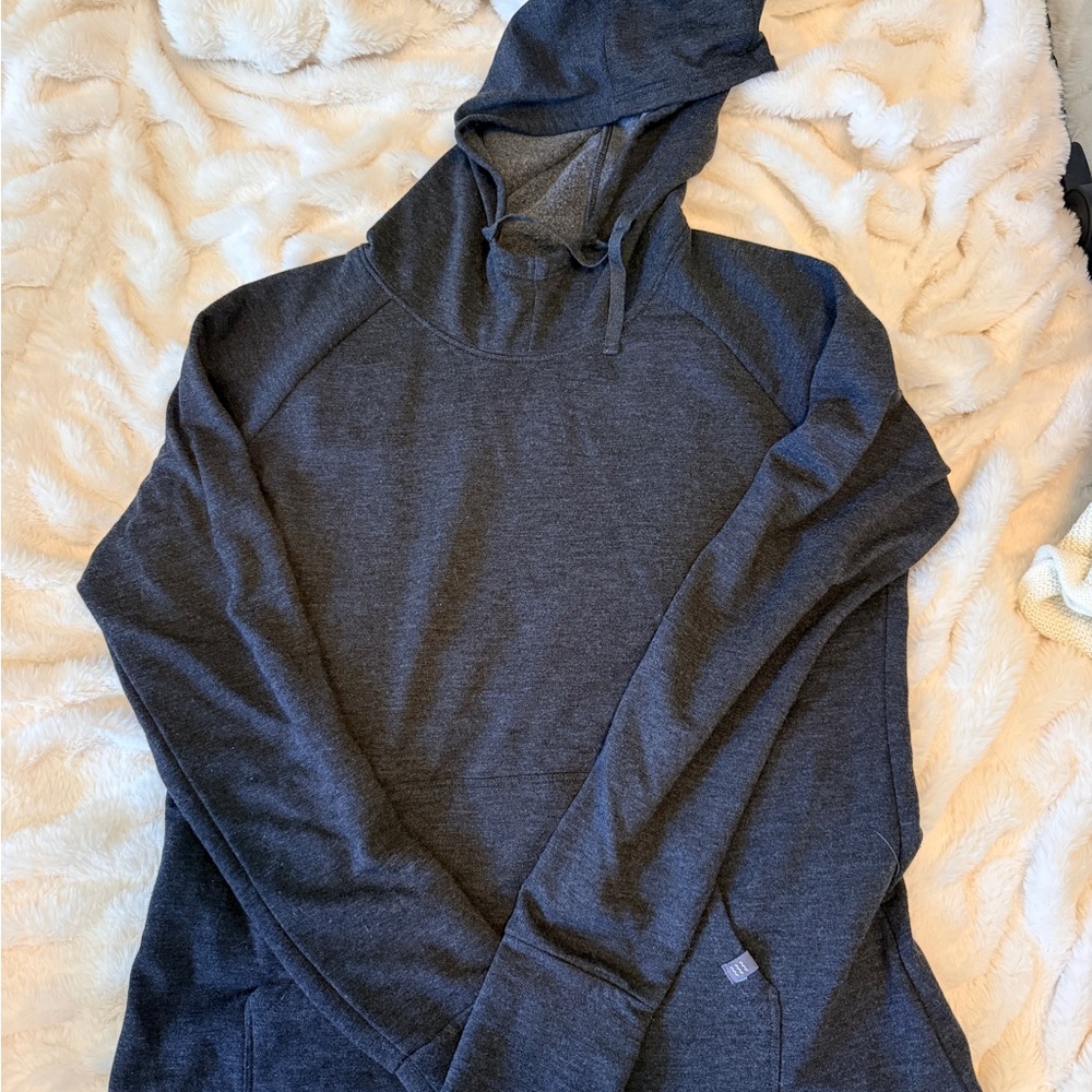 Women’s Heather Black Free Fly Hoodie